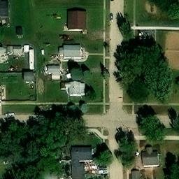 South Sioux City Beach Volleyball Court — aerial view