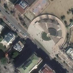 Volleyball Court — aerial view