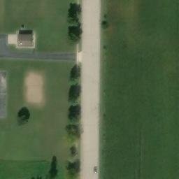 Hebron Beach Volleyball Court — aerial view
