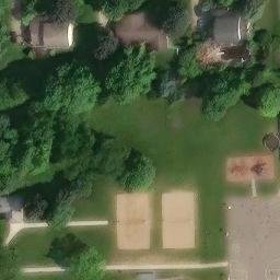 Farmington Beach Volleyball Court #3 — aerial view