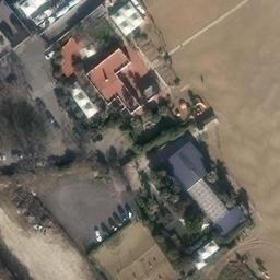 Sand Volleyball Court — aerial view