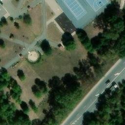 Volleyball Court — aerial view