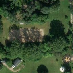 South Lyon Beach Volleyball Court #2 — aerial view