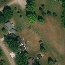 Waterloo Beach Volleyball Court #1 — aerial view