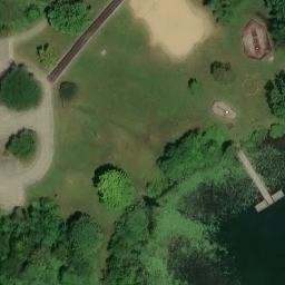 Dexter Township Beach Volleyball Court #7 — aerial view