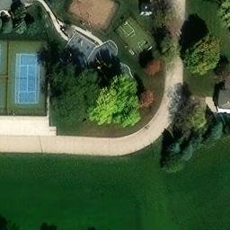 Sac City Beach Volleyball Court — aerial view