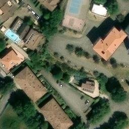 Volleyball Court — aerial view