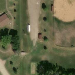 Bronson Beach Volleyball Court #1 — aerial view