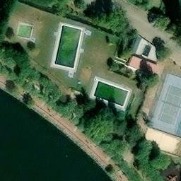 Campo de Voleibol Praia do Aguillón — aerial view