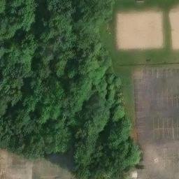 Livonia Beach Volleyball Court #3 — aerial view