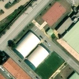 Volleyball Court — aerial view