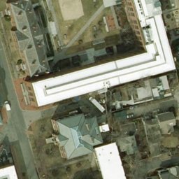 Baldwin Beach Volleyball Court — aerial view
