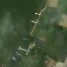 Wonder Lake Beach Volleyball Court — aerial view