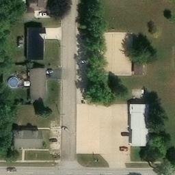 Grundy Center Beach Volleyball Court — aerial view