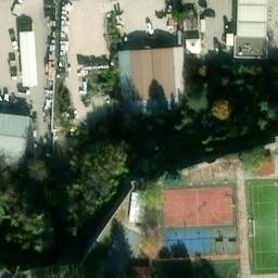 Volleyball Court — aerial view