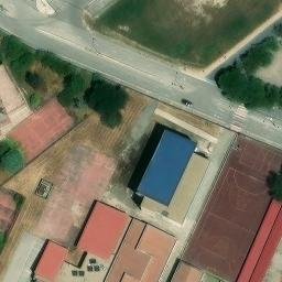 Volleyball Court — aerial view