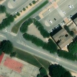 Volleyball Court — aerial view