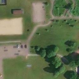 Westland Beach Volleyball Court — aerial view