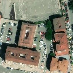 Volleyball Court — aerial view