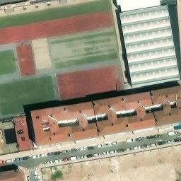 Volleyball Court — aerial view