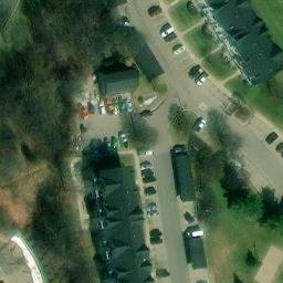 Comstock Charter Township Beach Volleyball Court #2 — aerial view