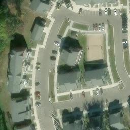 Ann Arbor Beach Volleyball Court #8 — aerial view
