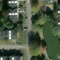Ann Arbor Beach Volleyball Court #7 — aerial view