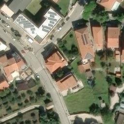 Campo da pallavolo — aerial view