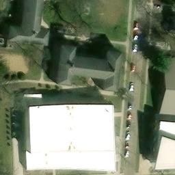 Kalamazoo Beach Volleyball Court #5 — aerial view