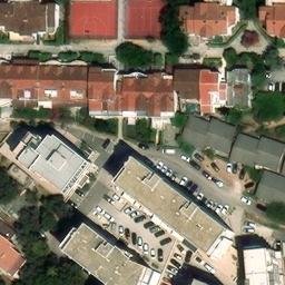 Volleyball Court — aerial view