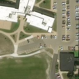 Kalamazoo Beach Volleyball Court #4 — aerial view