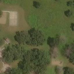 Geneseo Township Beach Volleyball Court — aerial view