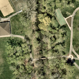 Vernon Hills Beach Volleyball Court #6 — aerial view