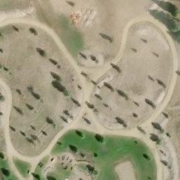Klamath Falls Beach Volleyball Court — aerial view