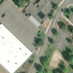 Talent Beach Volleyball Court — aerial view