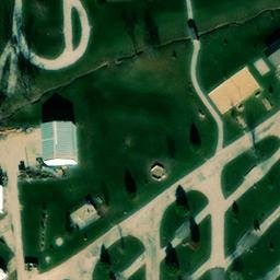 Polk Township Beach Volleyball Court — aerial view