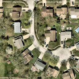 Beach Volleyball Court — aerial view