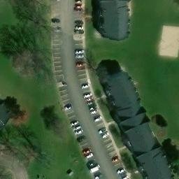 Portage Beach Volleyball Court #3 — aerial view