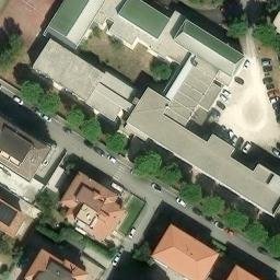 Volleyball Court near Lanciano — aerial view