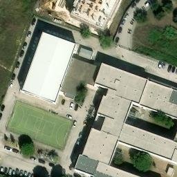 Volleyball Court — aerial view