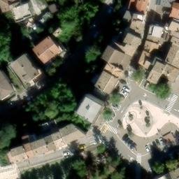 Volleyball Court — aerial view