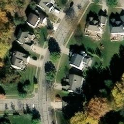 Saline Beach Volleyball Court — aerial view
