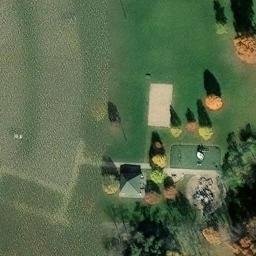 Ypsilanti Charter Township Beach Volleyball Court #1 — aerial view