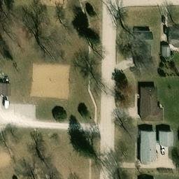 Vinton Beach Volleyball Court #2 — aerial view