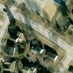 Sand Volleyball Court in Algonquin, IL — aerial view