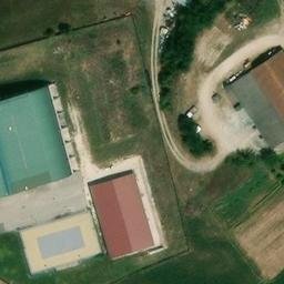 Volleyball Court — aerial view