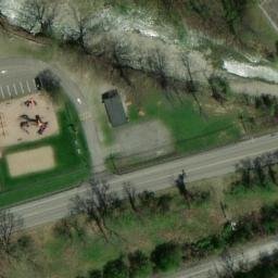 Harborcreek Township Beach Volleyball Court #3 — aerial view