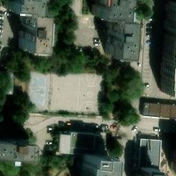Volleyball Court — aerial view