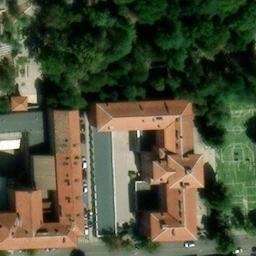 Volleyball Court — aerial view