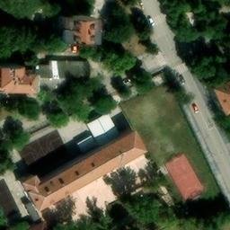 Volleyball Court — aerial view